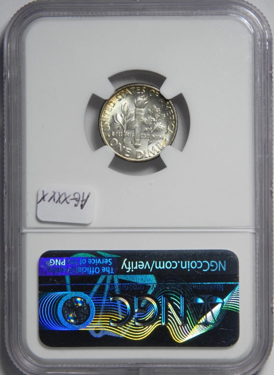 1949 D 10C MS | Coin Explorer | NGC
