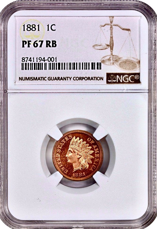1881 1C PF | Coin Explorer | NGC