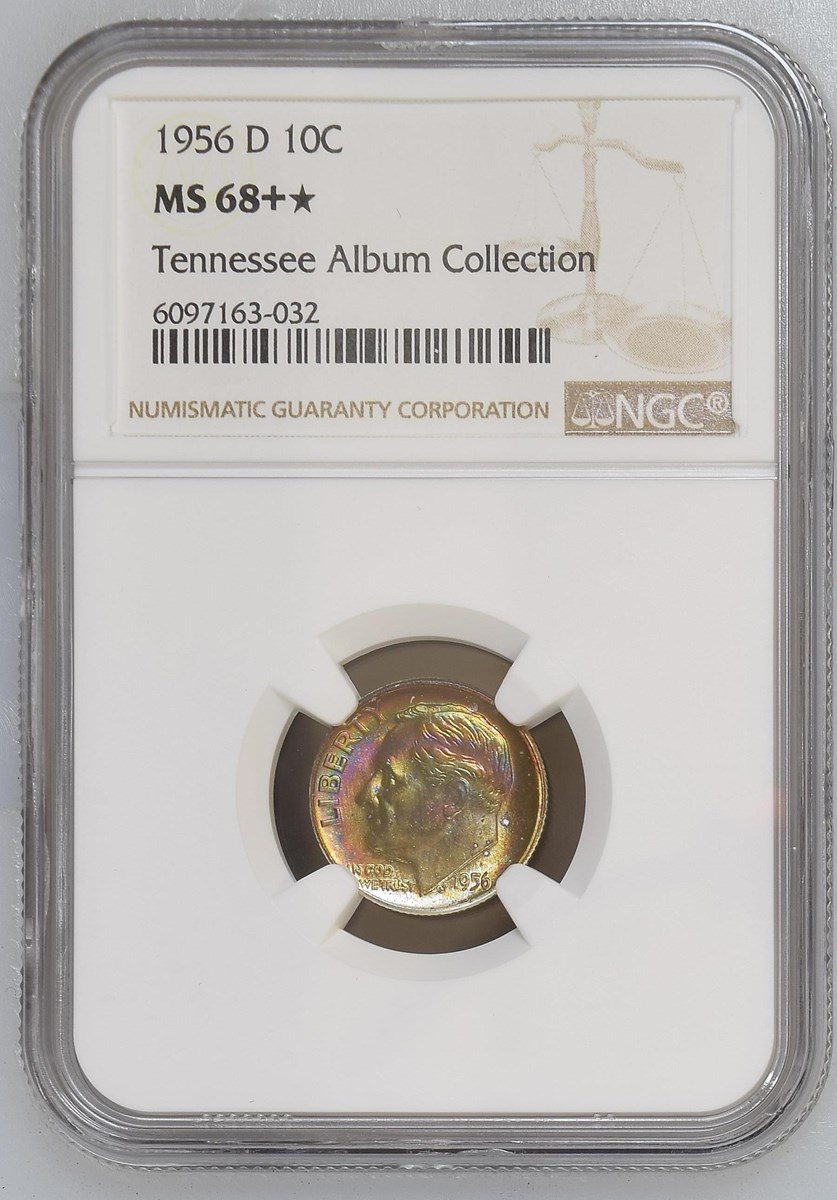 1956 D 10C MS | Coin Explorer | NGC