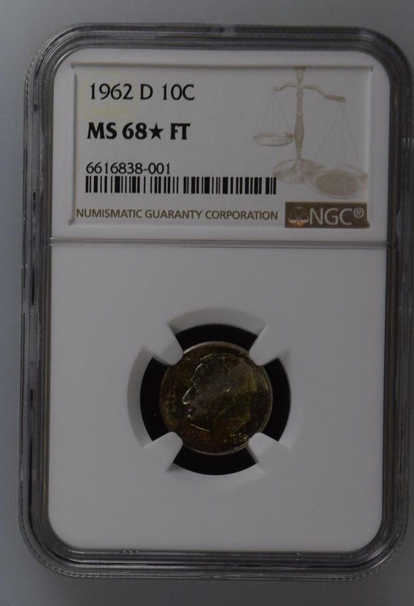 1962 D 10C MS | Coin Explorer | NGC