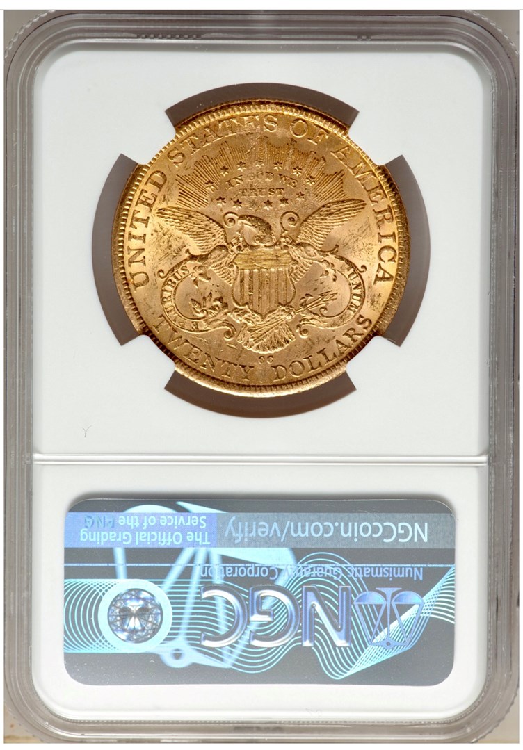 1883 CC $20 MS | Coin Explorer | NGC