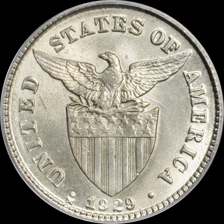 1929M - 20 Centavos Coin Details - The Mint of the Philippine