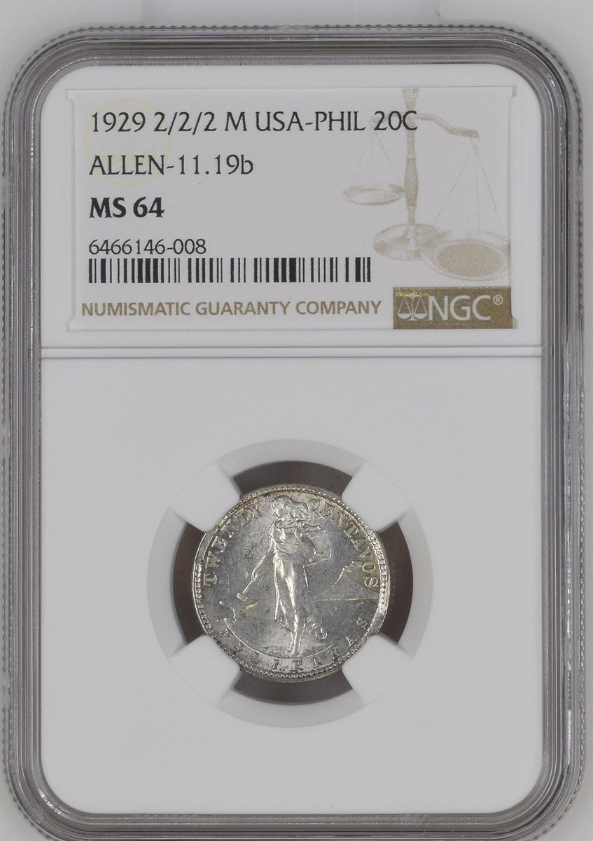 1929 M USA-PHIL 20C MS | Coin Explorer | NGC