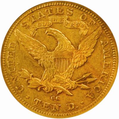 1883 CC $10 MS | Coin Explorer | NGC