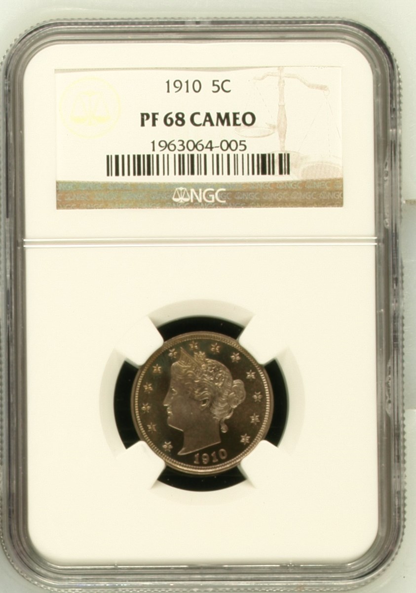 1910 5C PF | Coin Explorer | NGC