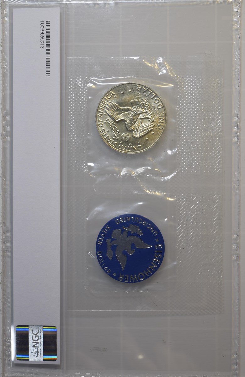1974 S SILVER $1 MS | Coin Explorer | NGC