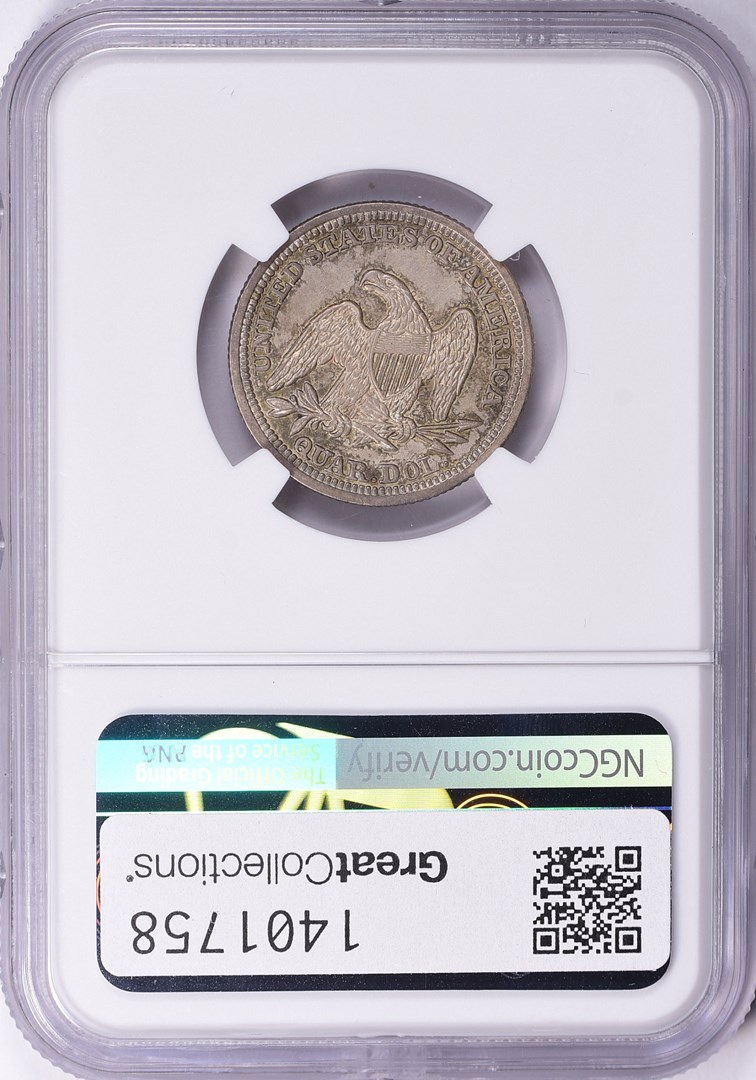 1849 25C MS | Coin Explorer | NGC