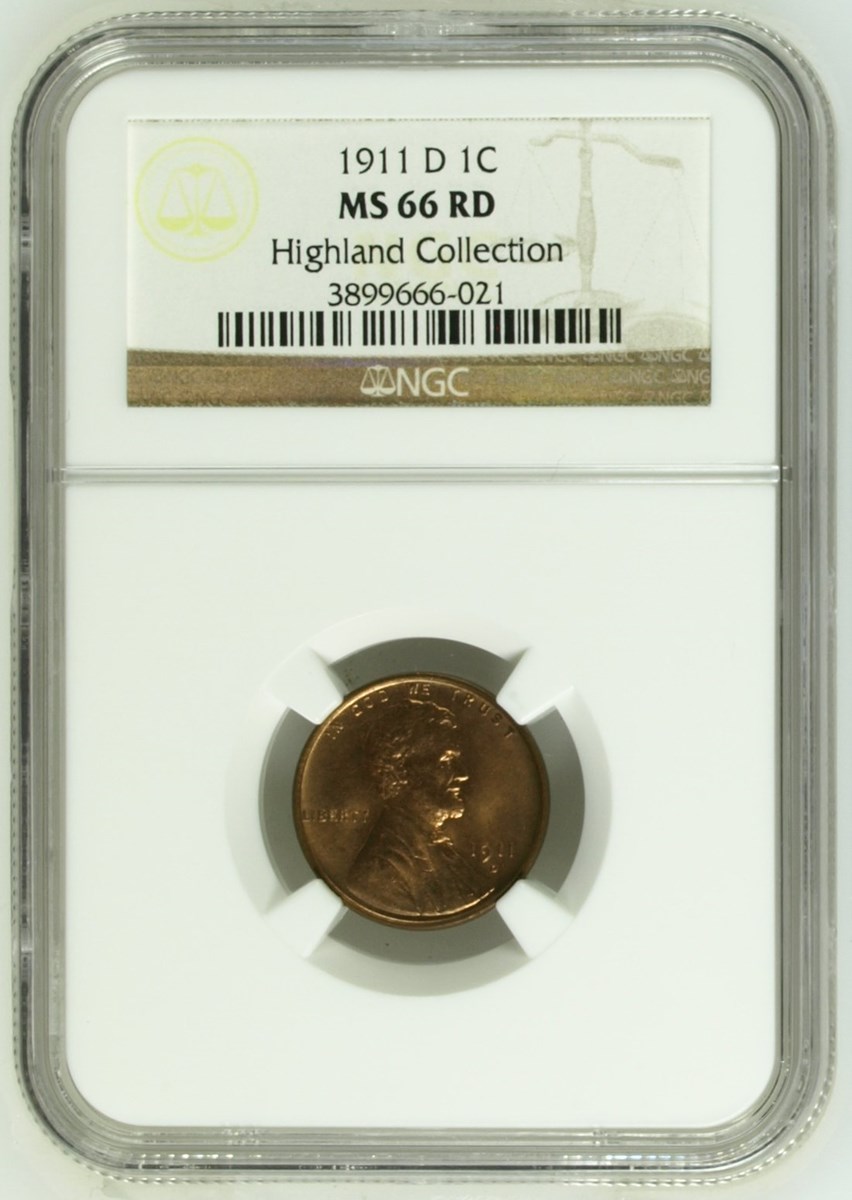 1911 D 1C MS | Coin Explorer | NGC