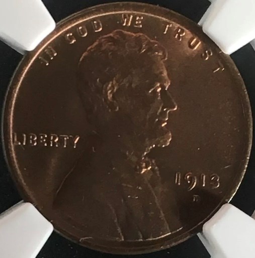 1913 D 1C MS | Coin Explorer | NGC