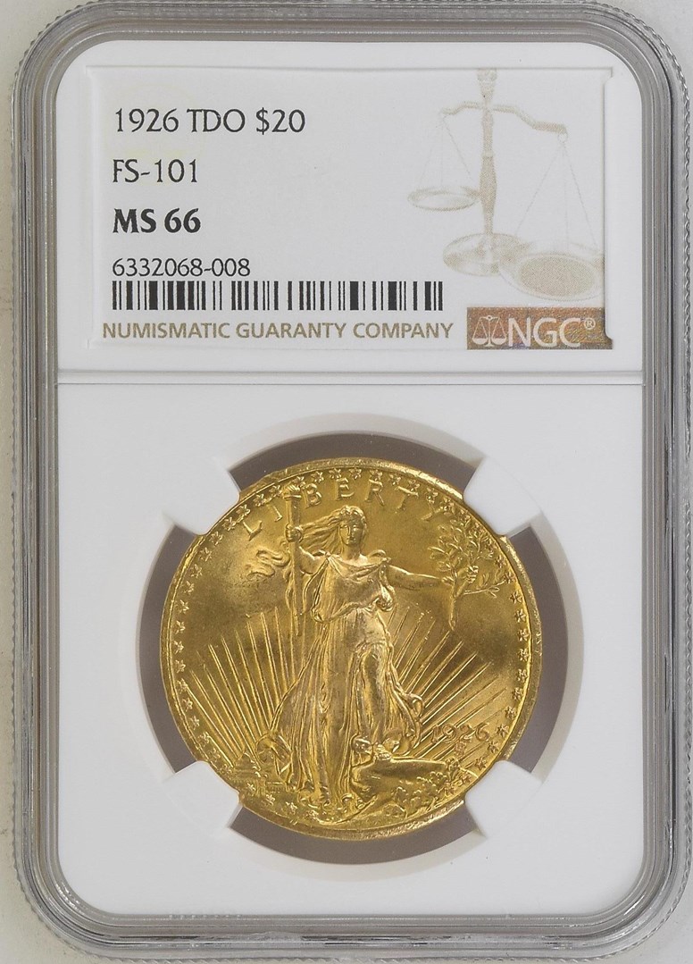 1926 $20 MS | Coin Explorer | NGC
