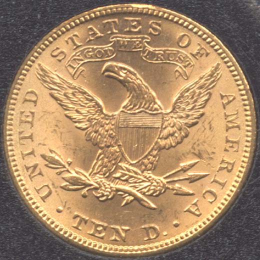 1897 $10 MS | Coin Explorer | NGC