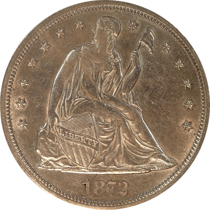 1872 S $1 MS | Coin Explorer | NGC
