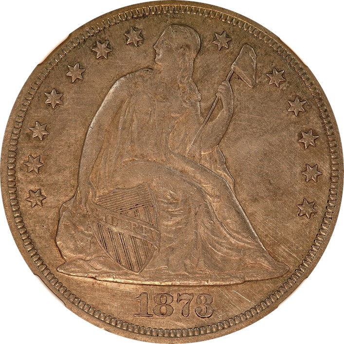 1873 CC $1 MS | Coin Explorer | NGC