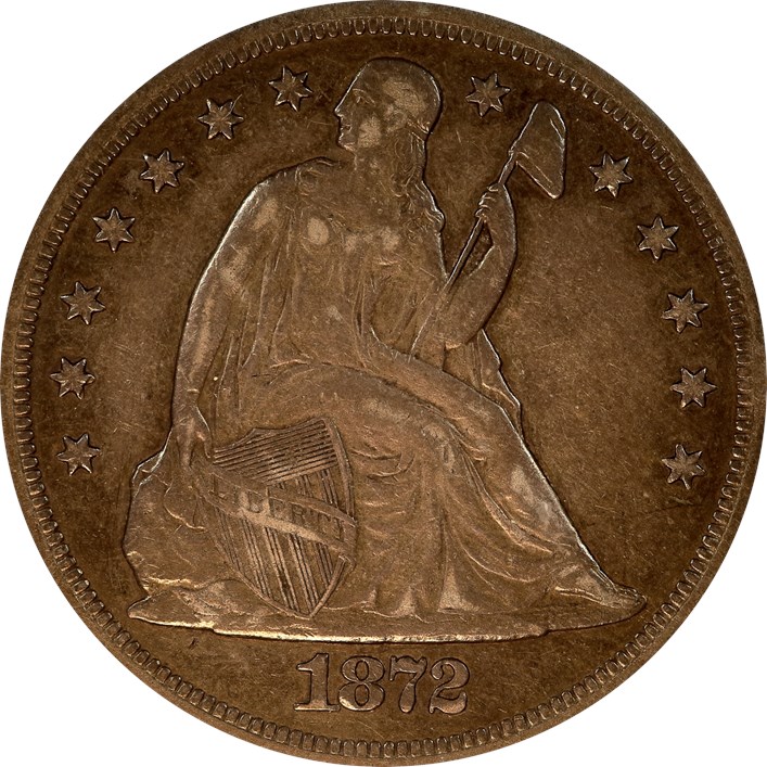1872 CC $1 MS | Coin Explorer | NGC