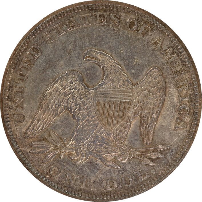 1856 $1 MS | Coin Explorer | NGC