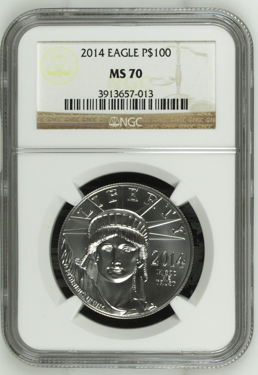2014 EAGLE P$100 MS | Coin Explorer | NGC