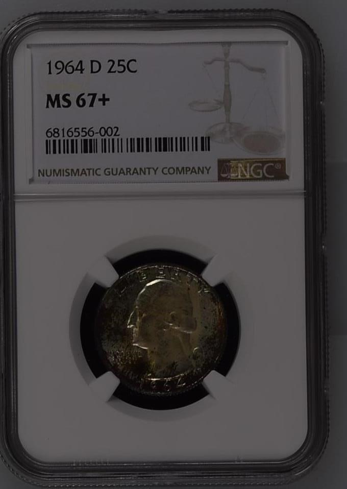 1964 D 25C MS | Coin Explorer | NGC
