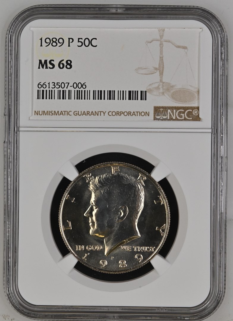 1989 P 50C MS | Coin Explorer | NGC