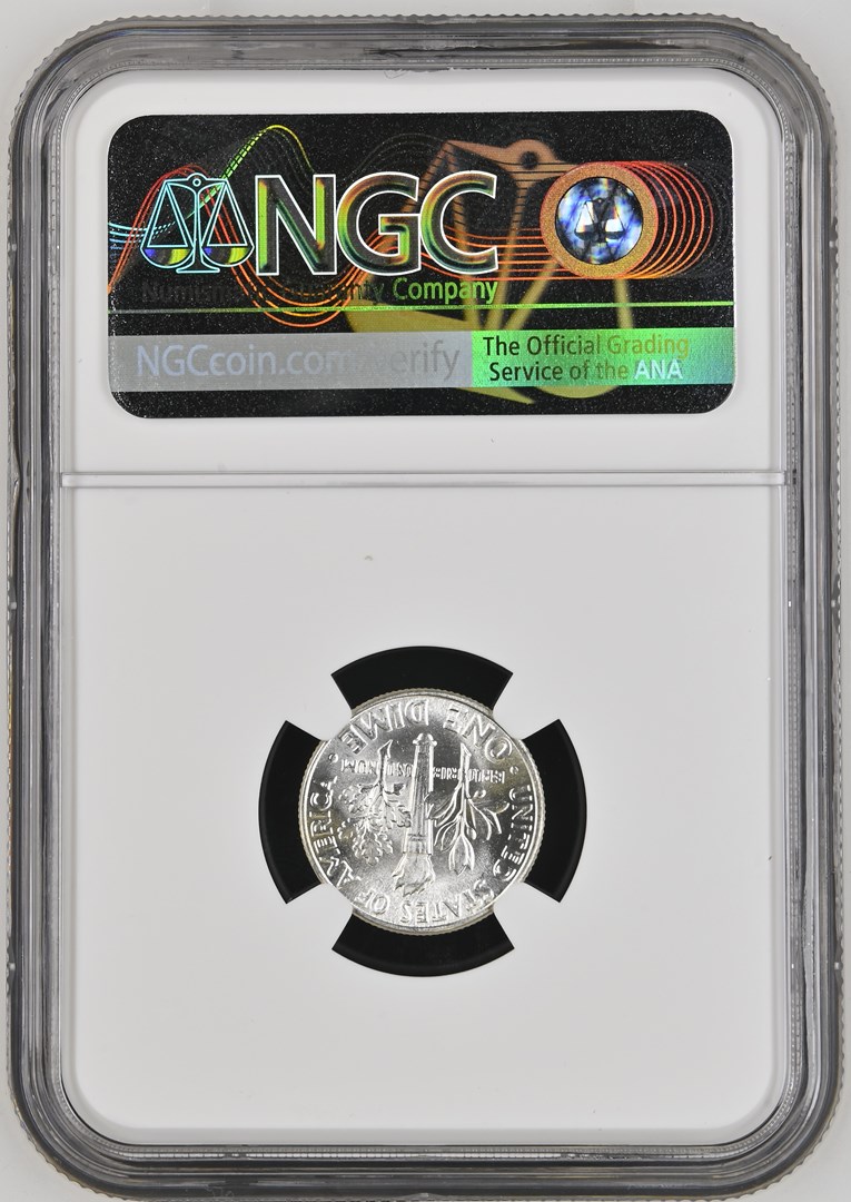 1957 10C MS | Coin Explorer | NGC