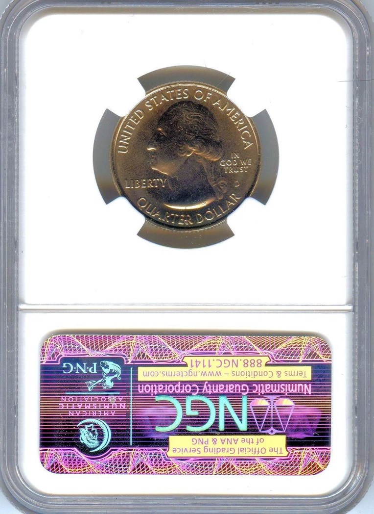 2010 D SMS GRAND CANYON 25C MS | Coin Explorer | NGC