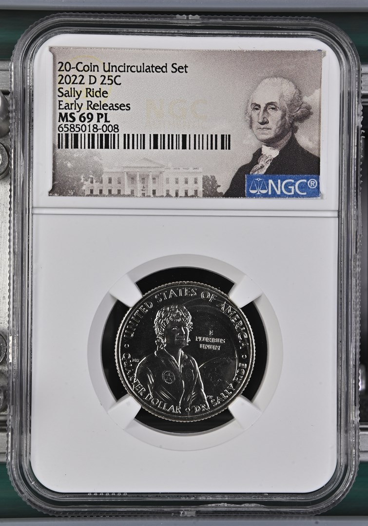 2022 D Sally Ride 25C MS | Coin Explorer | NGC