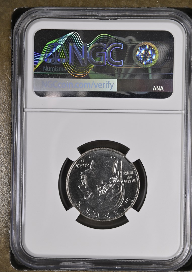 2022 D Sally Ride 25C MS | Coin Explorer | NGC