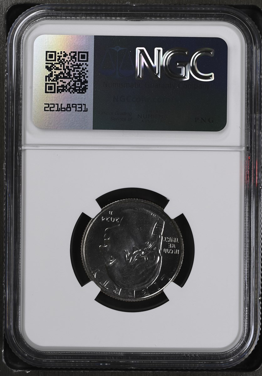 2024 D Hon. Patsy Takemoto Mink 25C MS | Coin Explorer | NGC