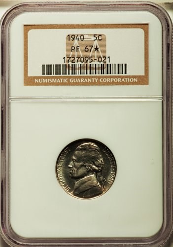 1940 5C PF | Coin Explorer | NGC
