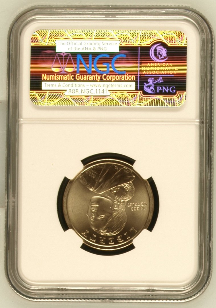 2010 P SMS SACAGAWEA GREAT LAW OF PEACE $1 MS | Coin Explorer | NGC