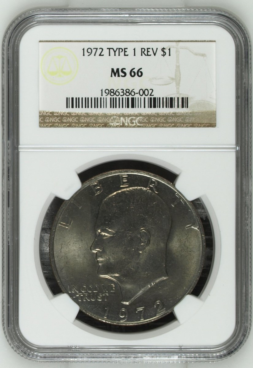 1972 $1 MS | Coin Explorer | NGC
