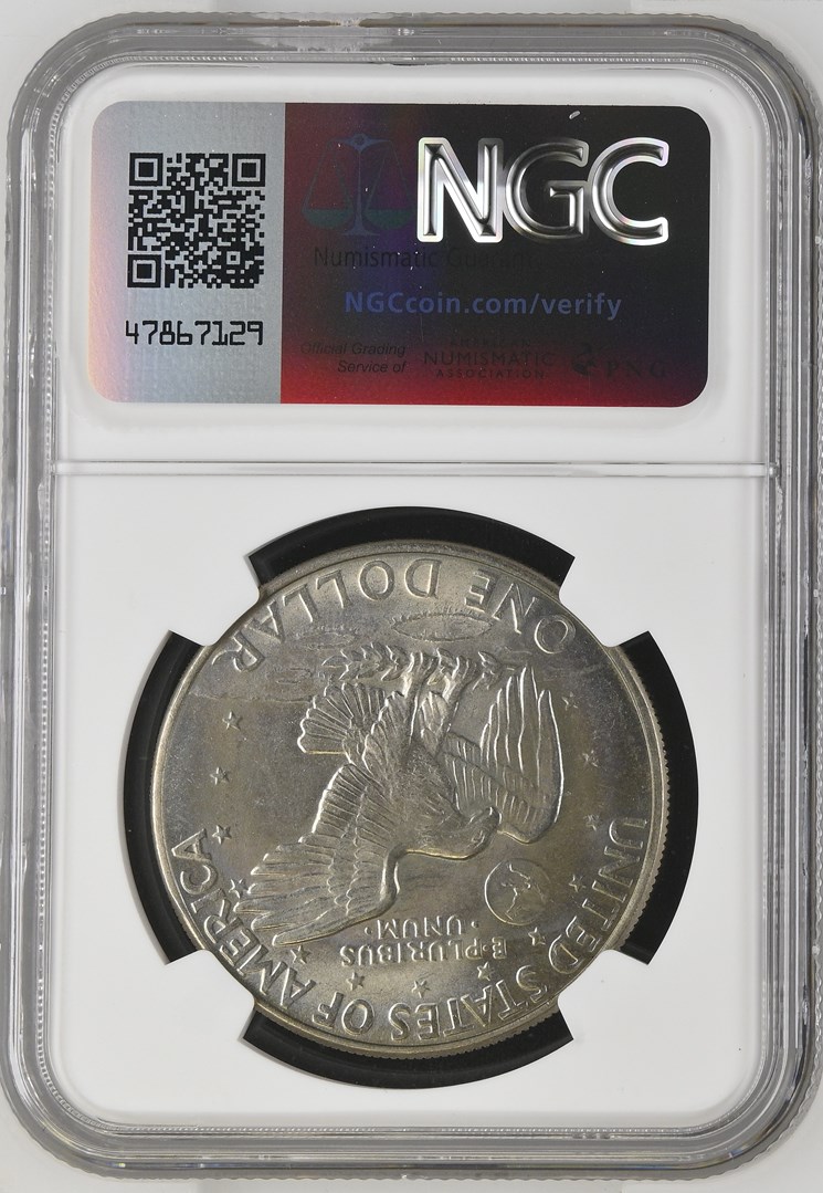 新品　買値2.4万円　セントアンドリュース　オールドコース　ダウン　サイズM 1971 $1 MS | Coin Explorer | NGC