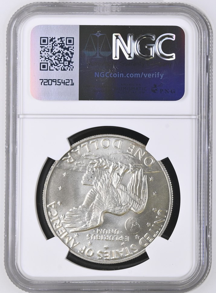 1973 S SILVER $1 MS | Coin Explorer | NGC