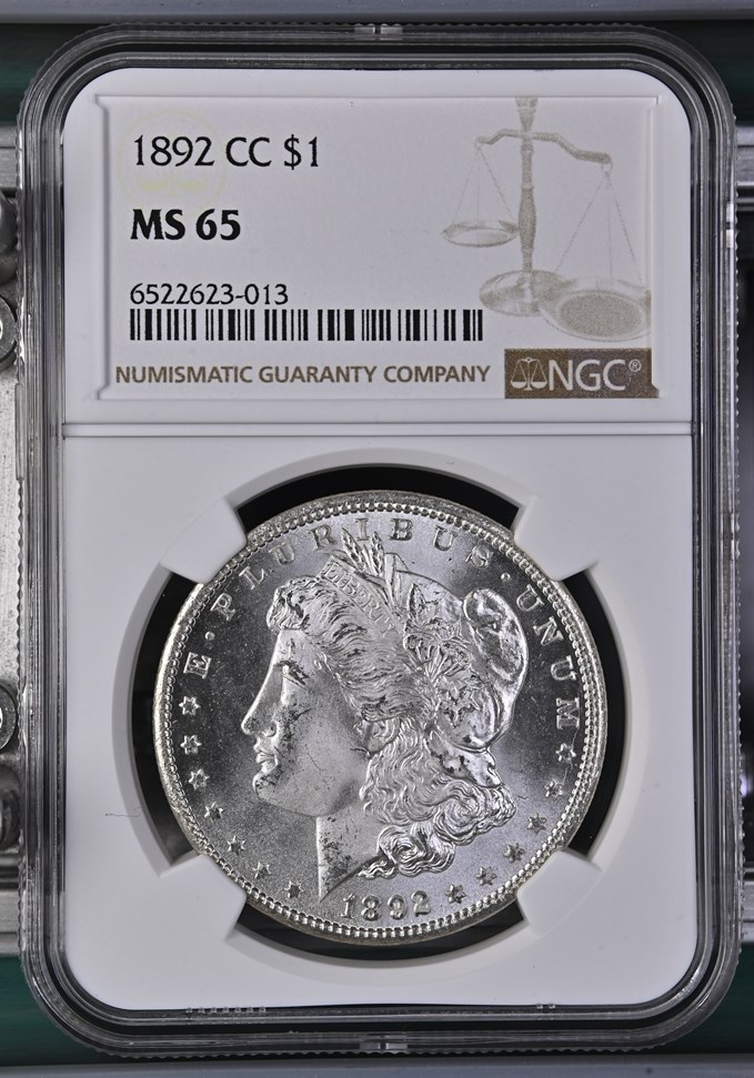 1892 CC $1 MS | Coin Explorer | NGC