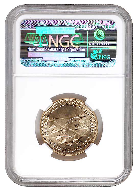1981 GOLD WILLA CATHER 1/2oz MS | Coin Explorer | NGC