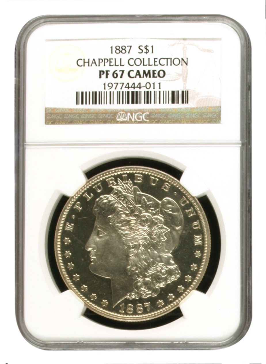 1887 $1 PF | Coin Explorer | NGC