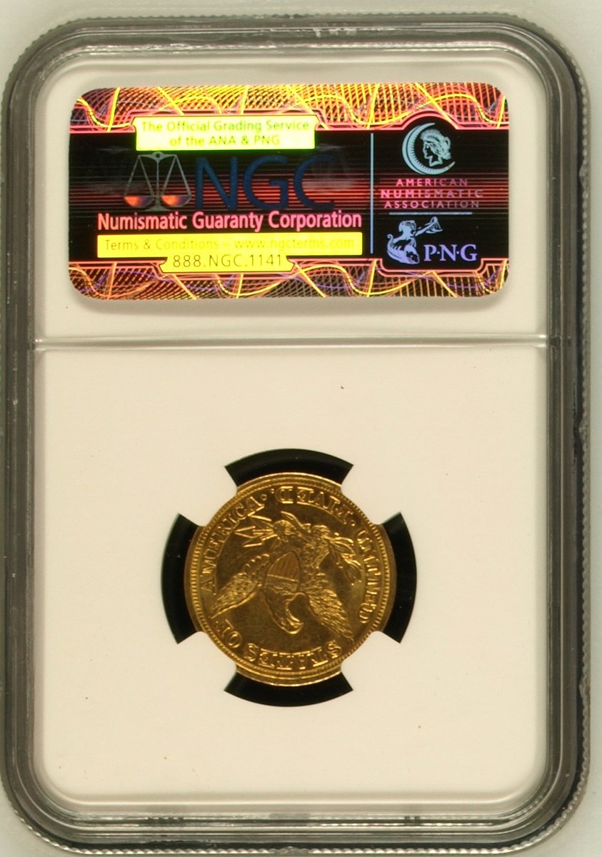 まいける5世さん専用 1849 $5 MS | Coin Explorer | NGC