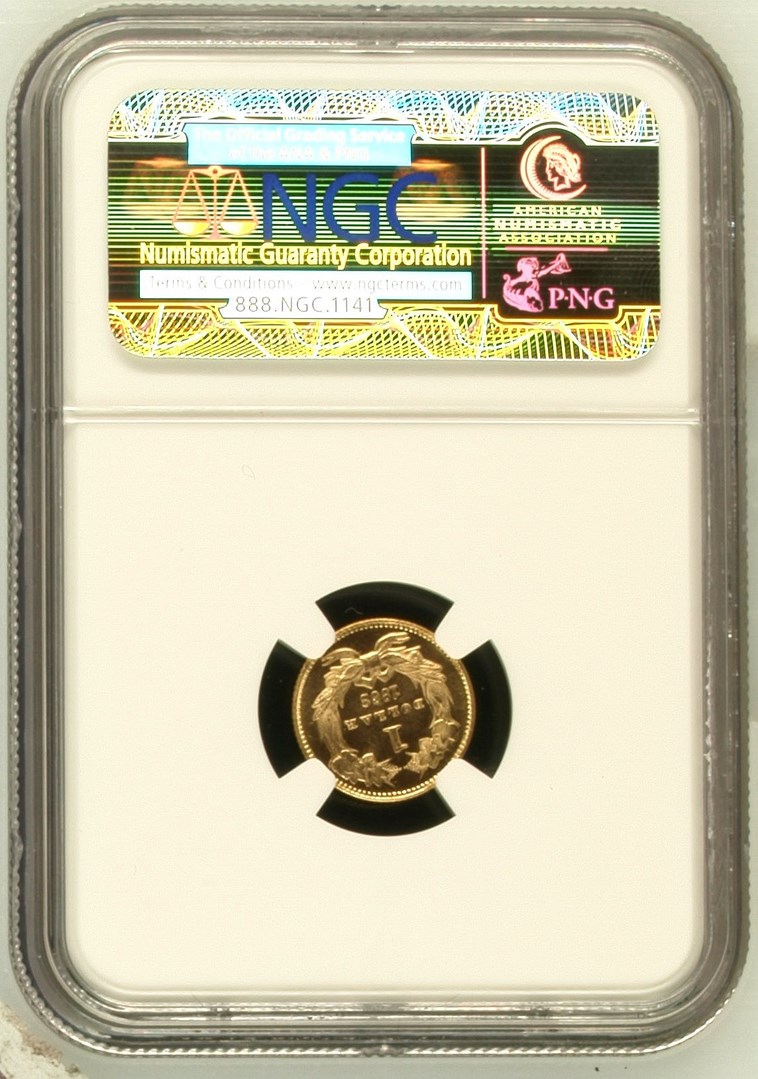 1868 G$1 MS | Coin Explorer | NGC