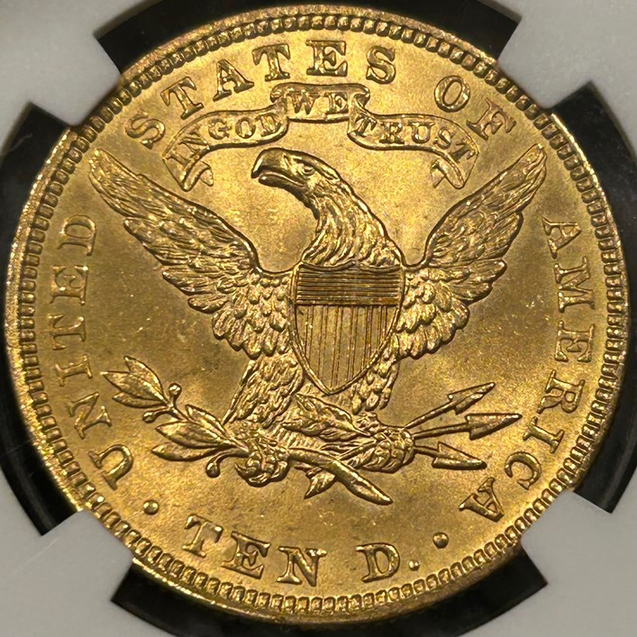 1907 LIBERTY $10 MS | Coin Explorer | NGC