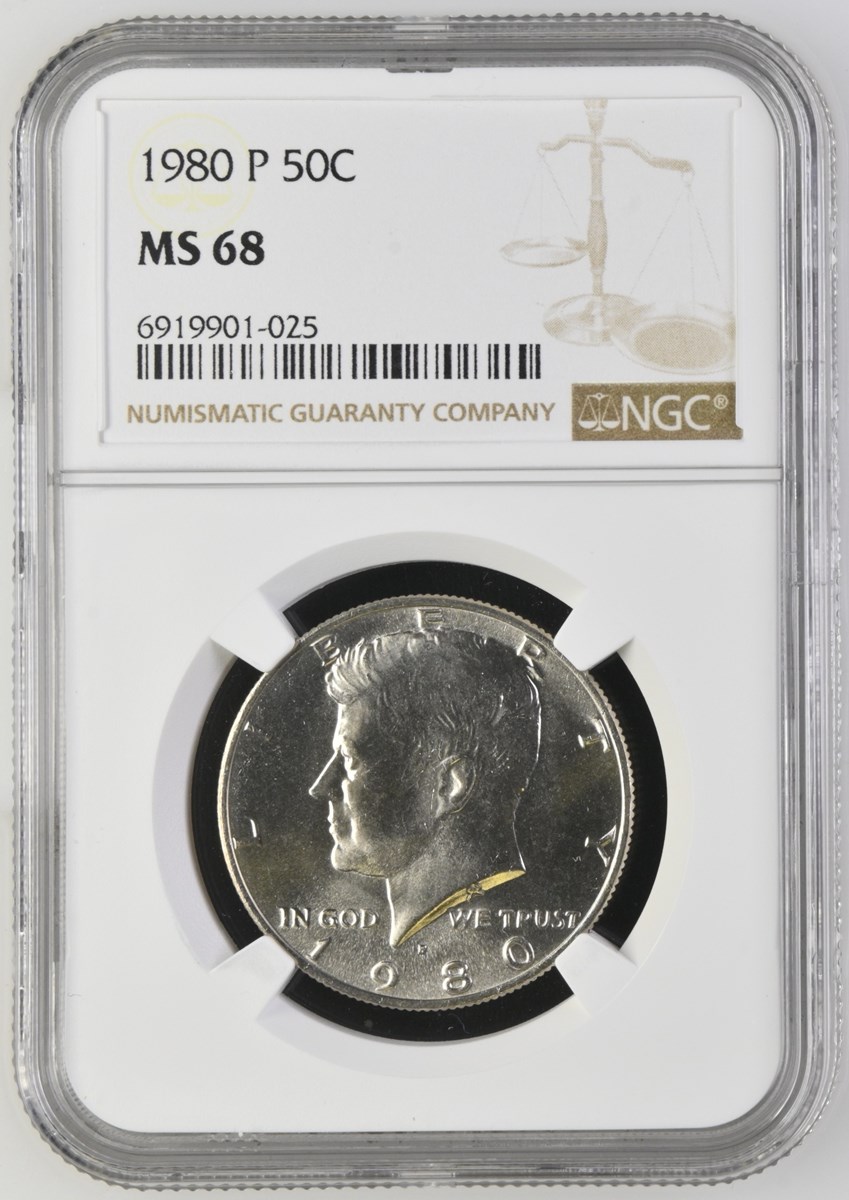 1980 P 50C MS | Coin Explorer | NGC