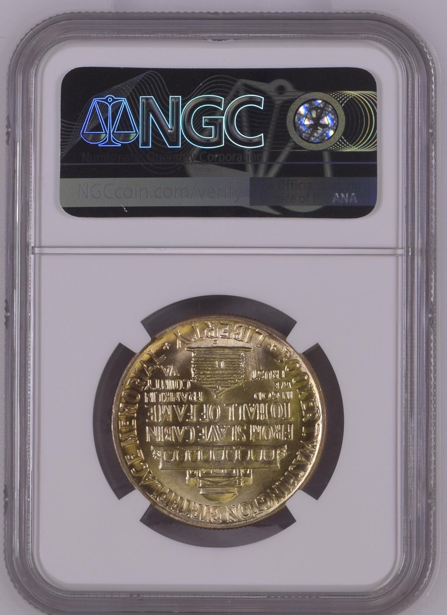1951 D BOOKER T. WASHINGTON 50C MS | Coin Explorer | NGC
