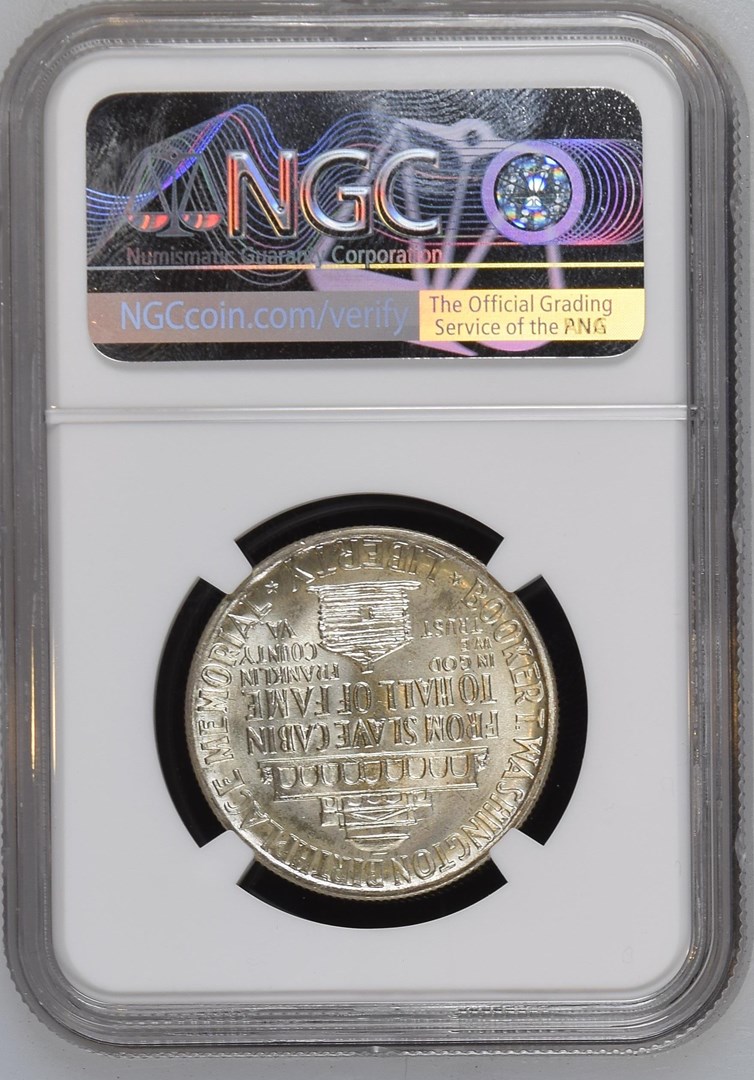 テキサス ベッドフォード 市長 メタルプレート USA 1949 BOOKER T. WASHINGTON 50C MS | Coin Explorer | NGC