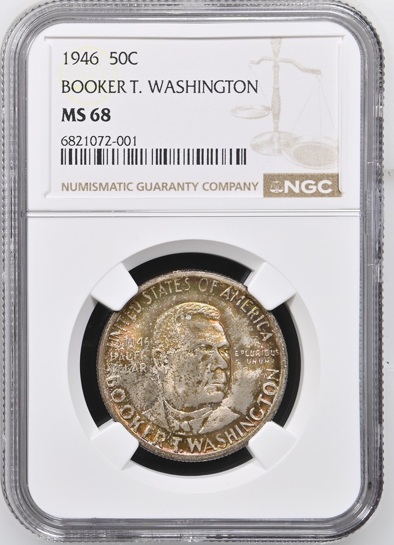 1946 BOOKER T. WASHINGTON 50C MS | Coin Explorer | NGC