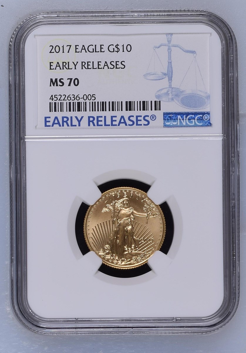 2017 EAGLE G$10 MS | Coin Explorer | NGC