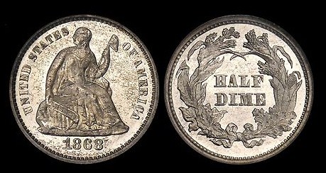 1868 H10C PF | Coin Explorer | NGC