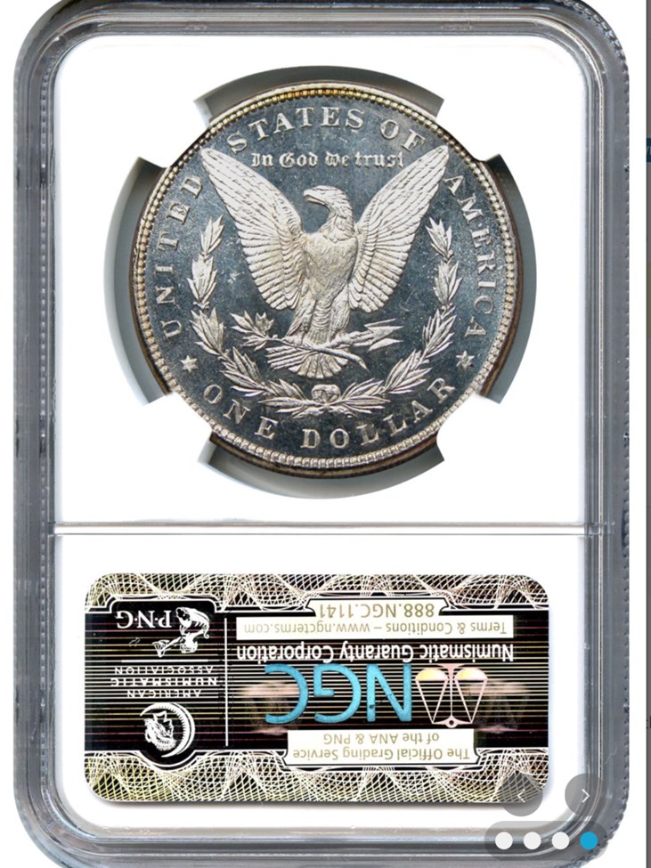 1885 $1 MS | Coin Explorer | NGC