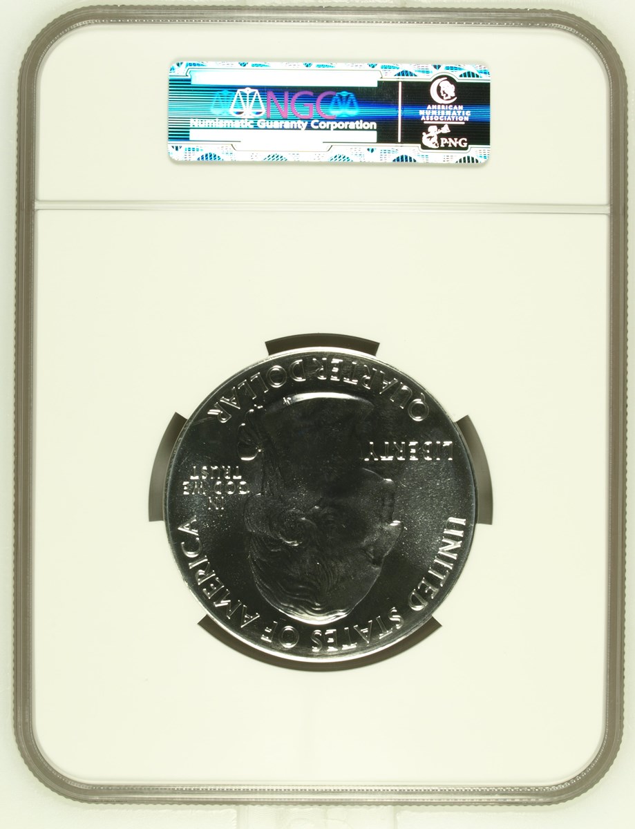 2015 5oz SILVER BOMBAY HOOK 25C MS | Coin Explorer | NGC