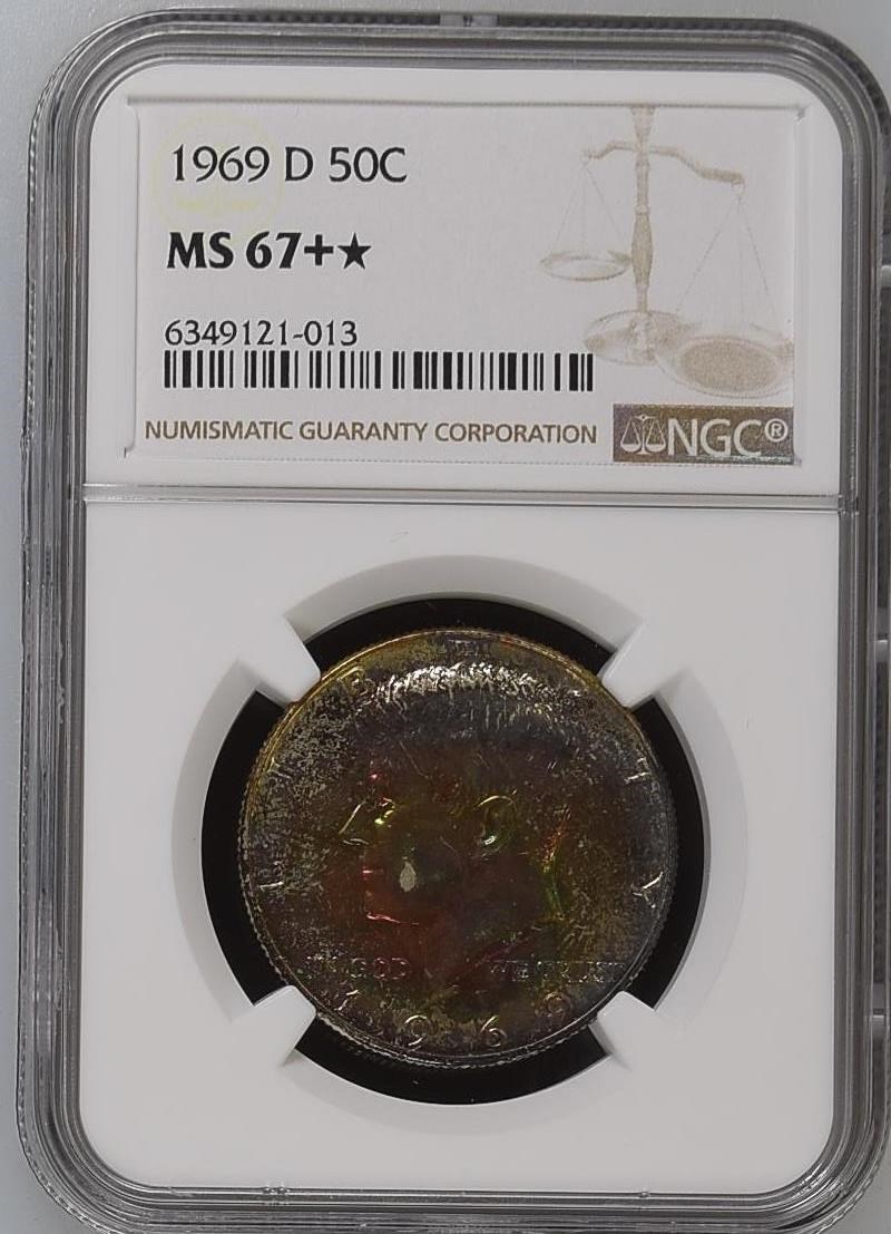 1969 D 50C MS | Coin Explorer | NGC