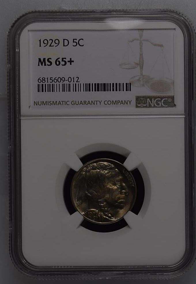 1929 D 5C MS | Coin Explorer | NGC
