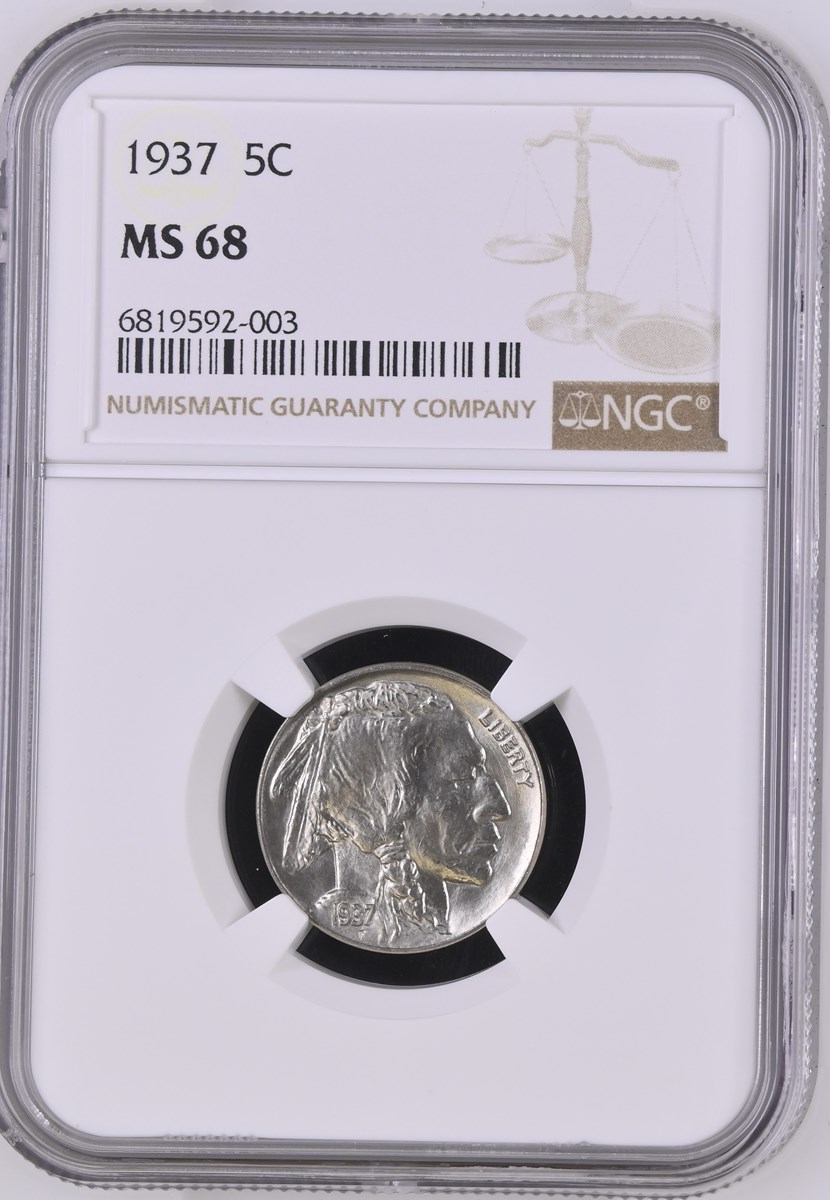 1937 5C MS | Coin Explorer | NGC