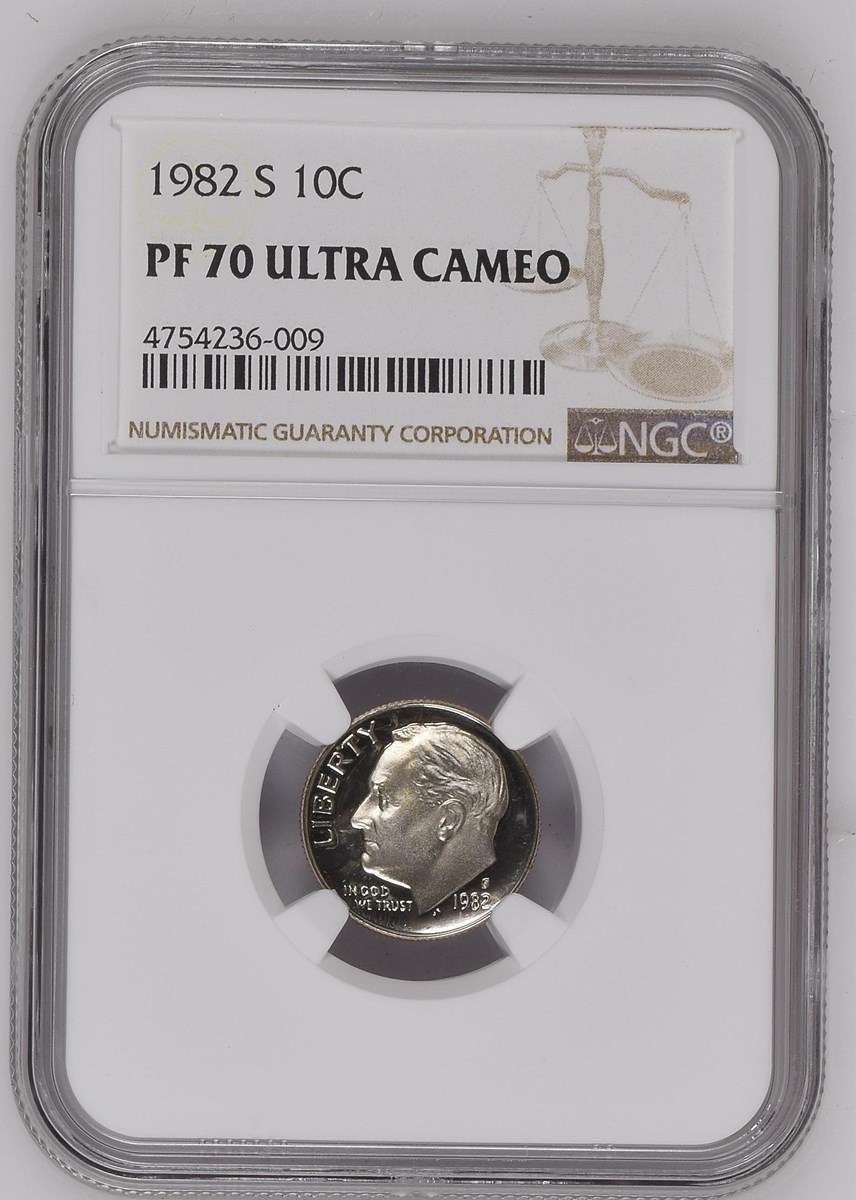 1982 S 10C PF | Coin Explorer | NGC
